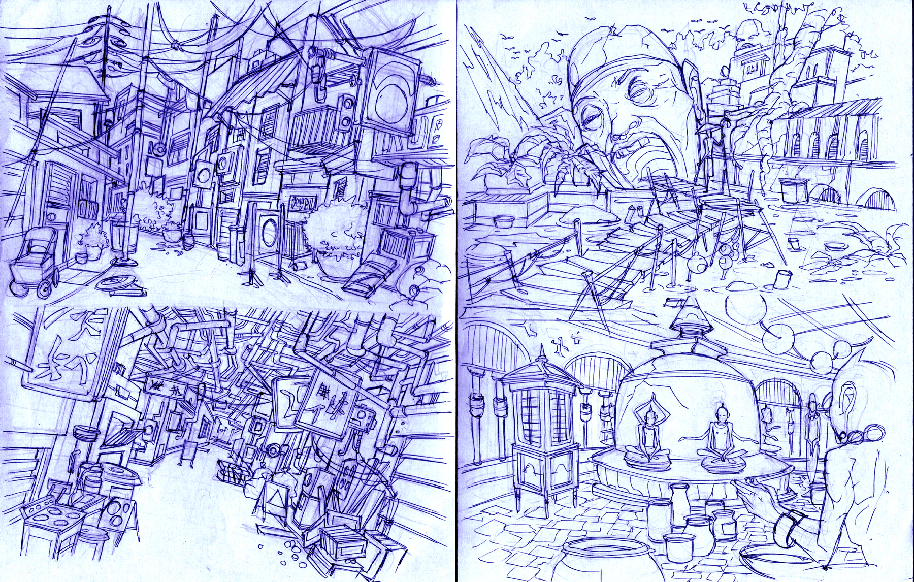 back ground studies