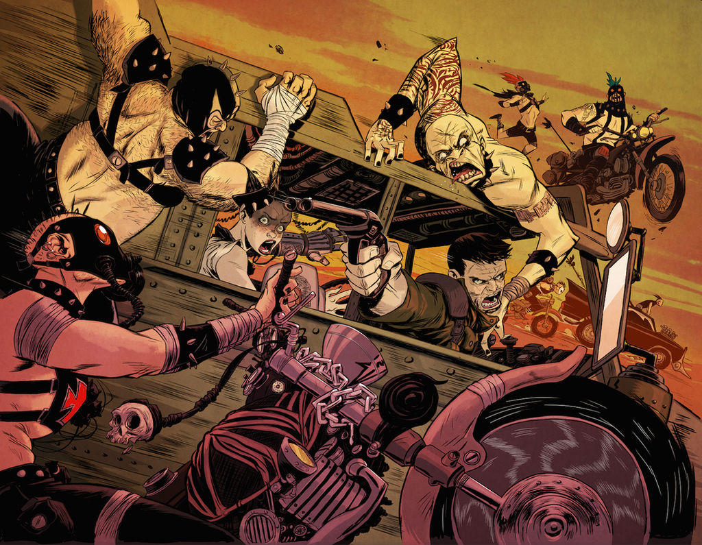 Fury Road for MAD MAX tribute book.