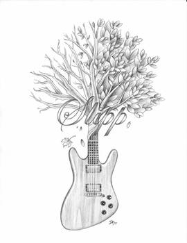 Slipp Guitar Tree