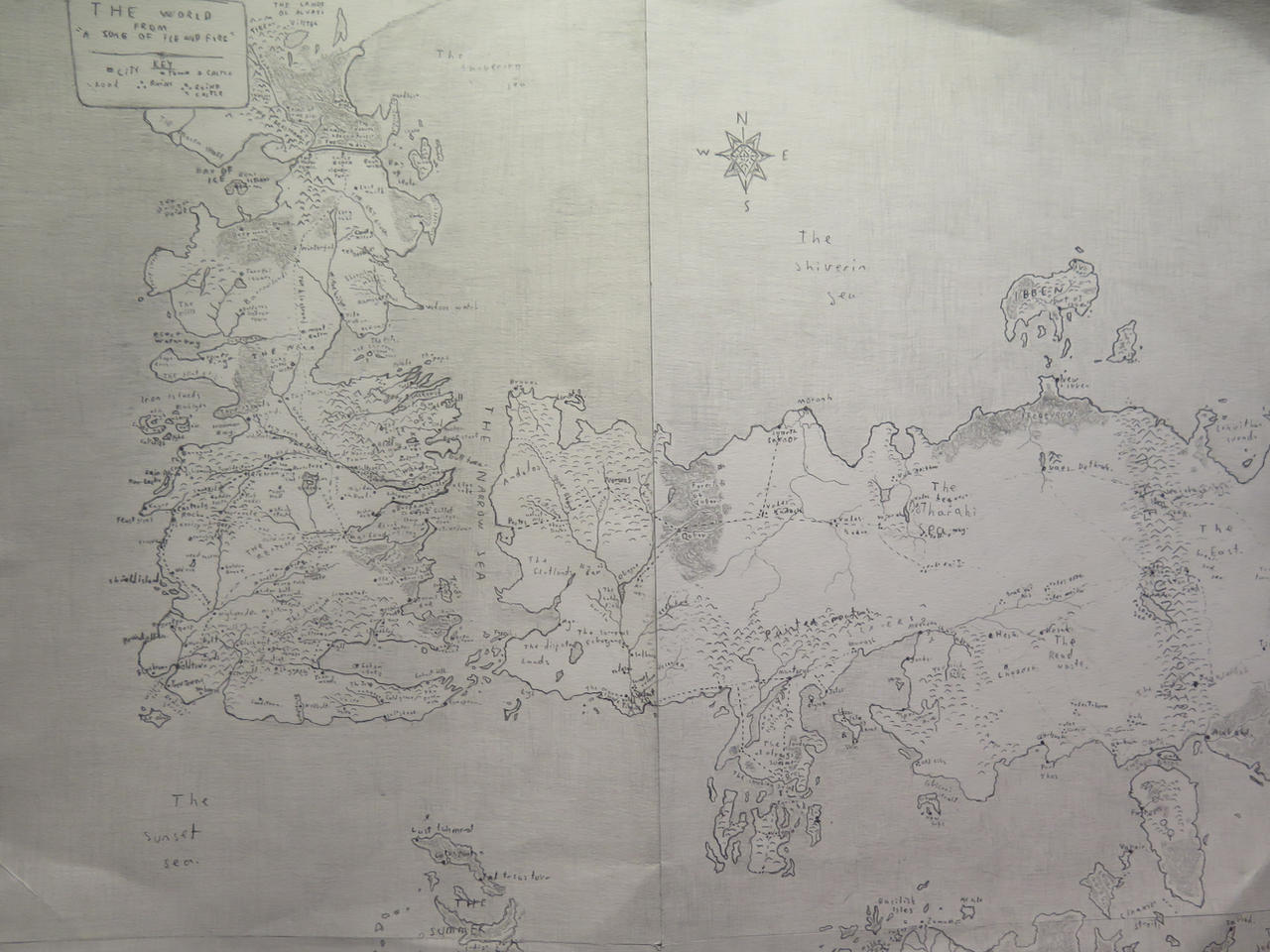 Westeros Map Label Less Westeros map by norwegian-noob on DeviantArt