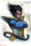 Vegeta - Prince of the Saiyan by Giye
