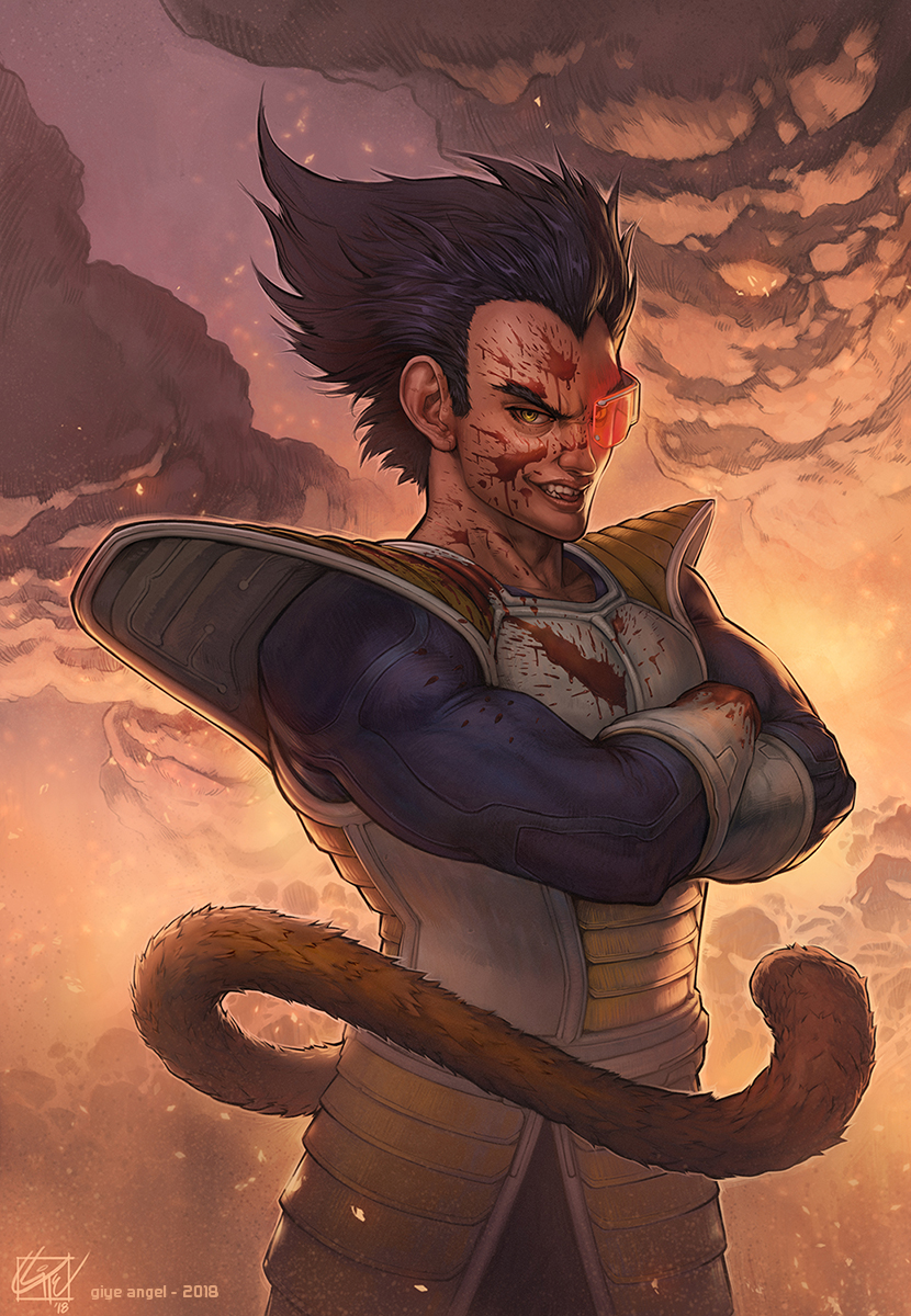 Vegeta Saiyan prince Photographic Print for Sale by Yashdusane