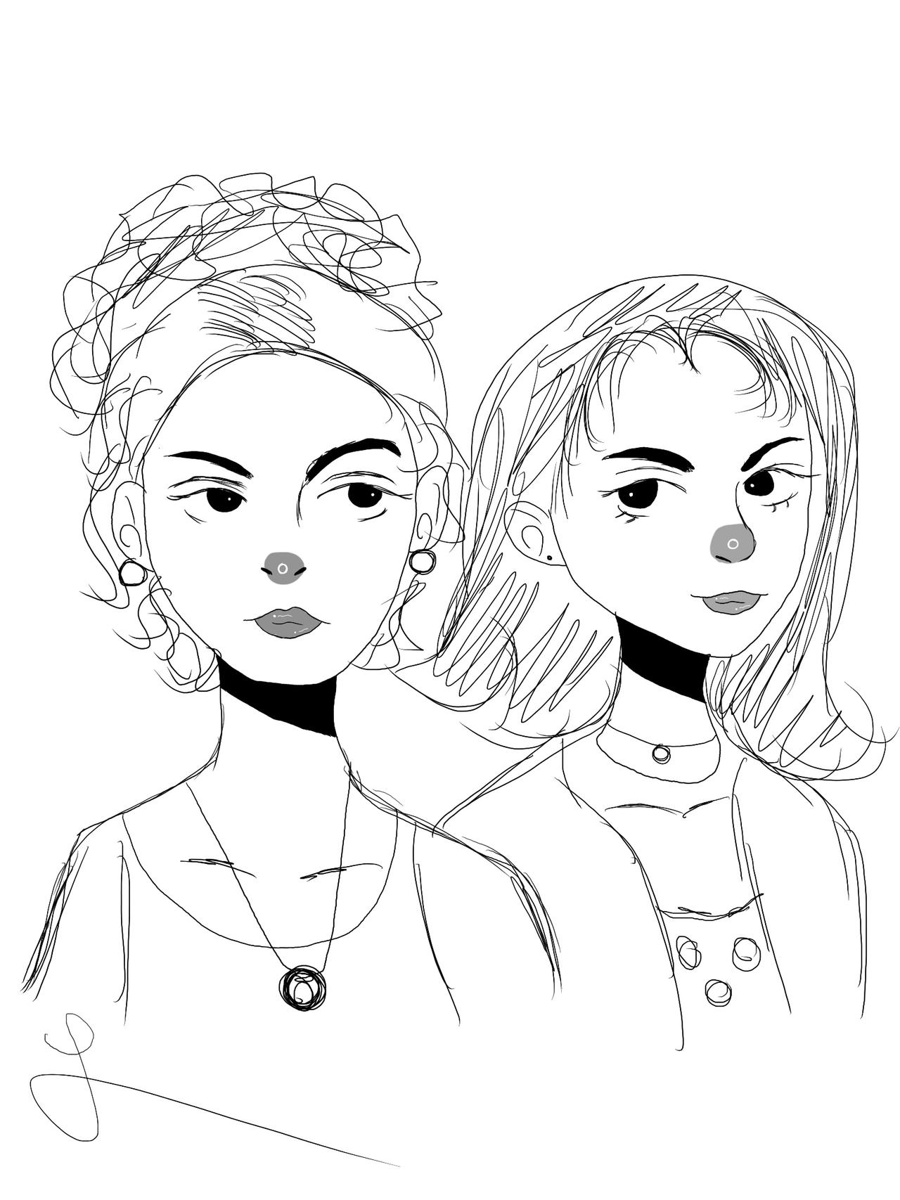 Kat and Bianca! by Cinnacrossing7
