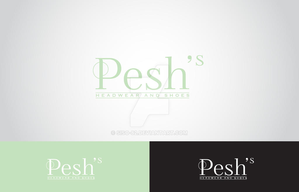 Pesh Headwear And Shoes logo by siso-82 on DeviantArt