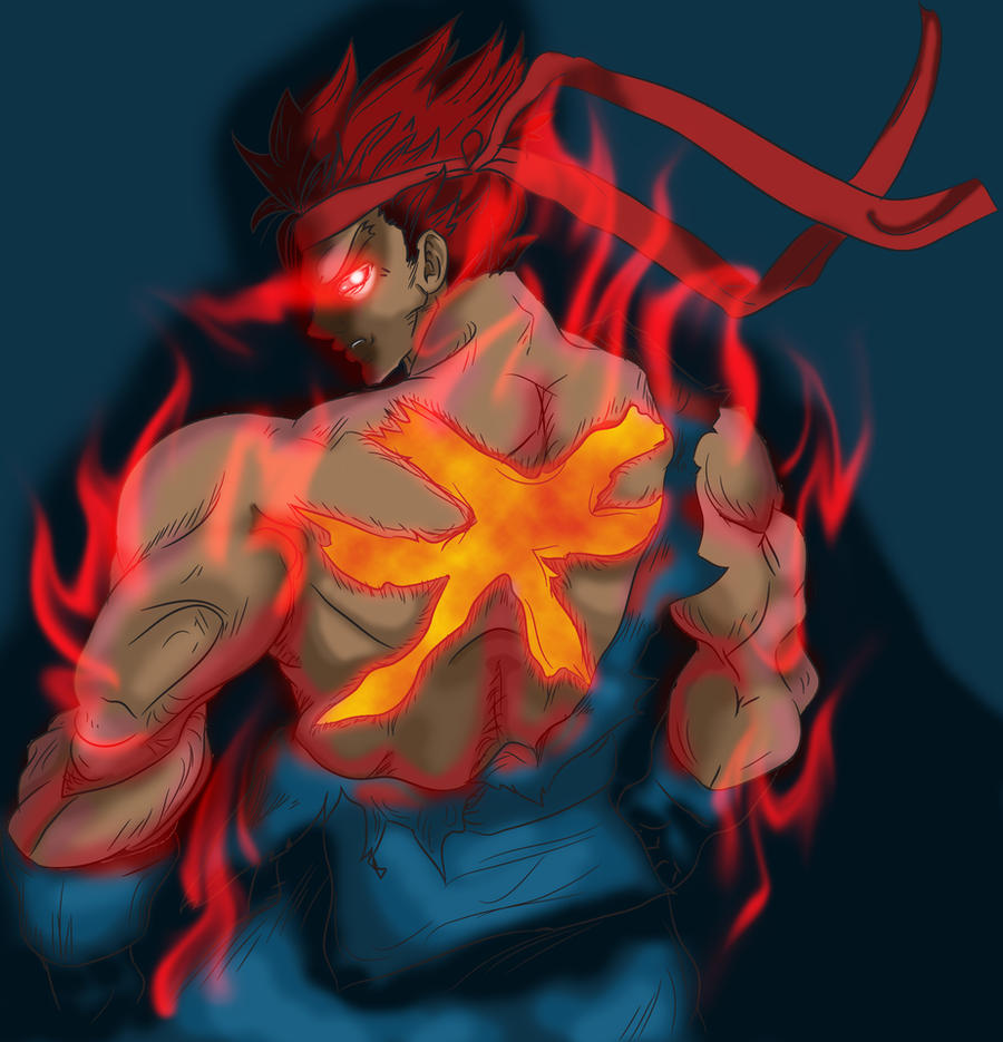 Evil Riyu Evil Ryu by CynicD on DeviantArt