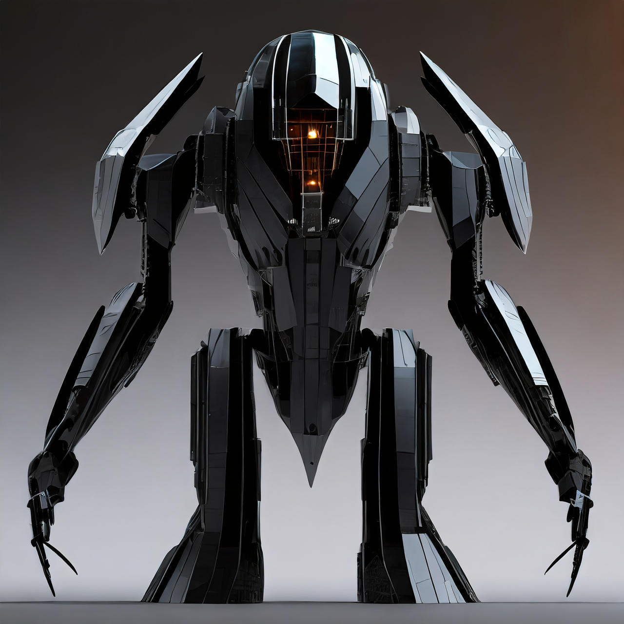 Firefly futuristic alien robot full view highly by Cher235a on DeviantArt