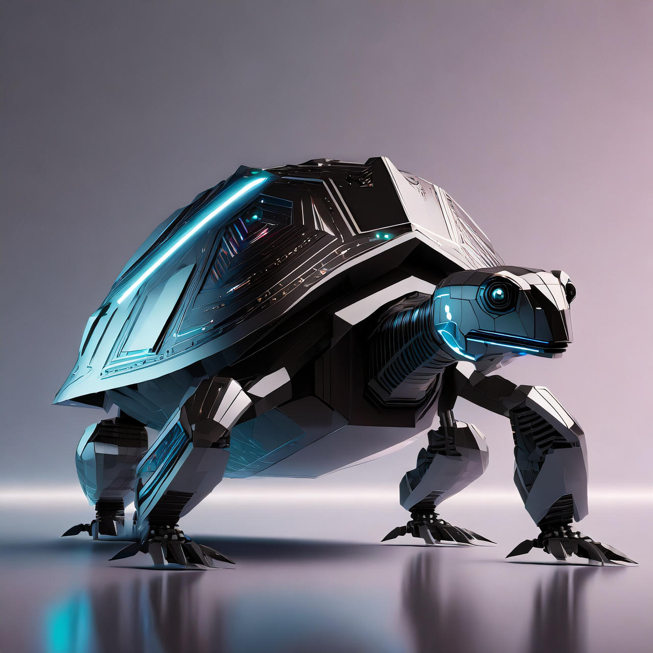Firefly futuristic turtle robot full view highly by Cher235a on DeviantArt