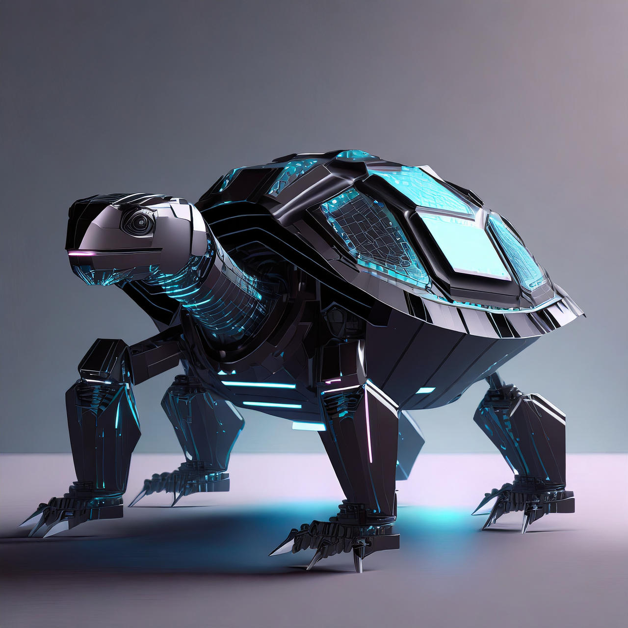 Firefly futuristic turtle robot full view highly by Cher235a on DeviantArt