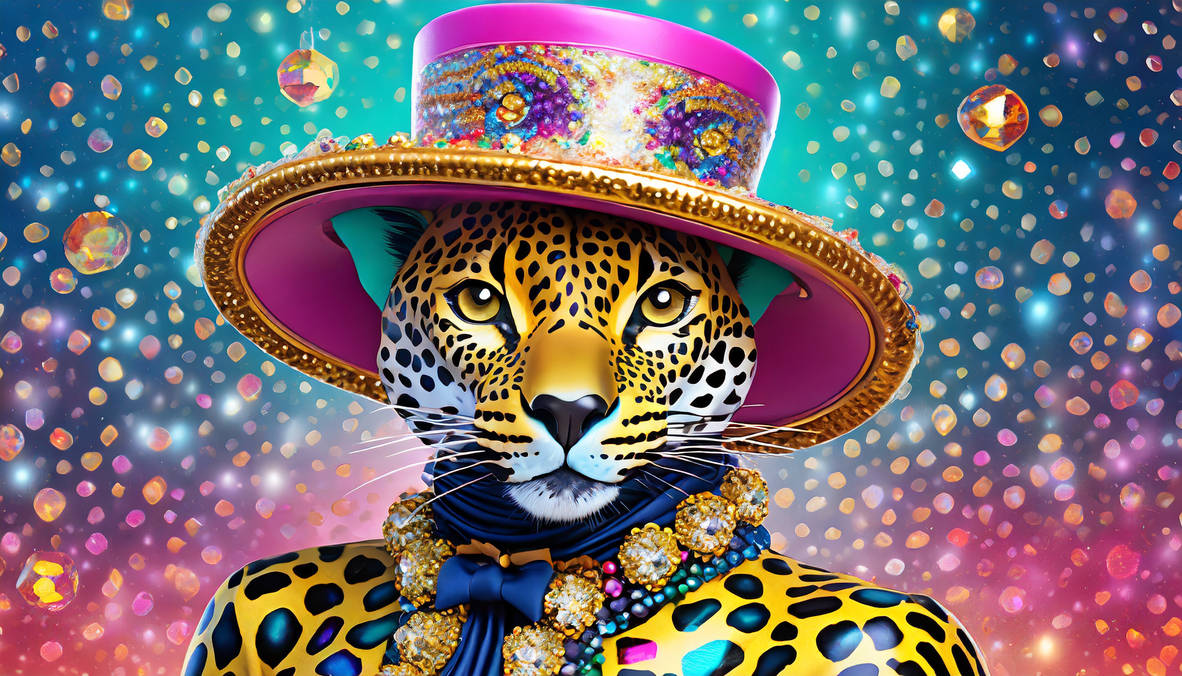 Firefly 3d colorful lady leopard wearing fancy clo by Cher235a on ...
