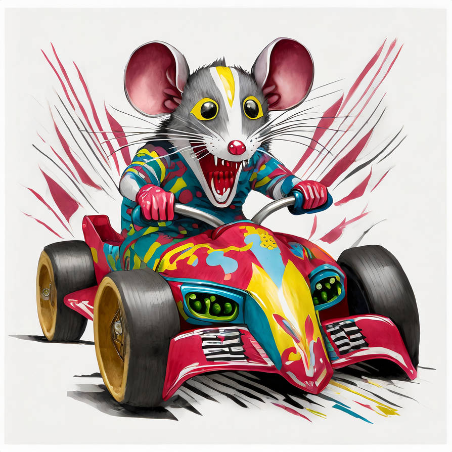 Competitive Race Car Mouse by SHEsSoArtsy on DeviantArt