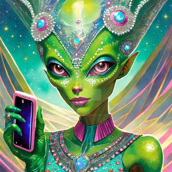 Space Alien Queen