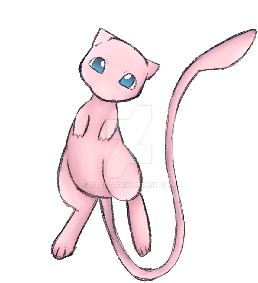 Free Mew Pokemon Vector by Emerald-Stock on DeviantArt
