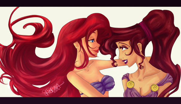 Ariel and Meg