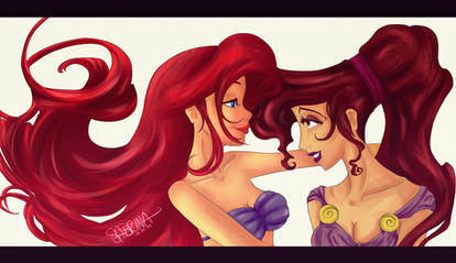 Ariel and Meg