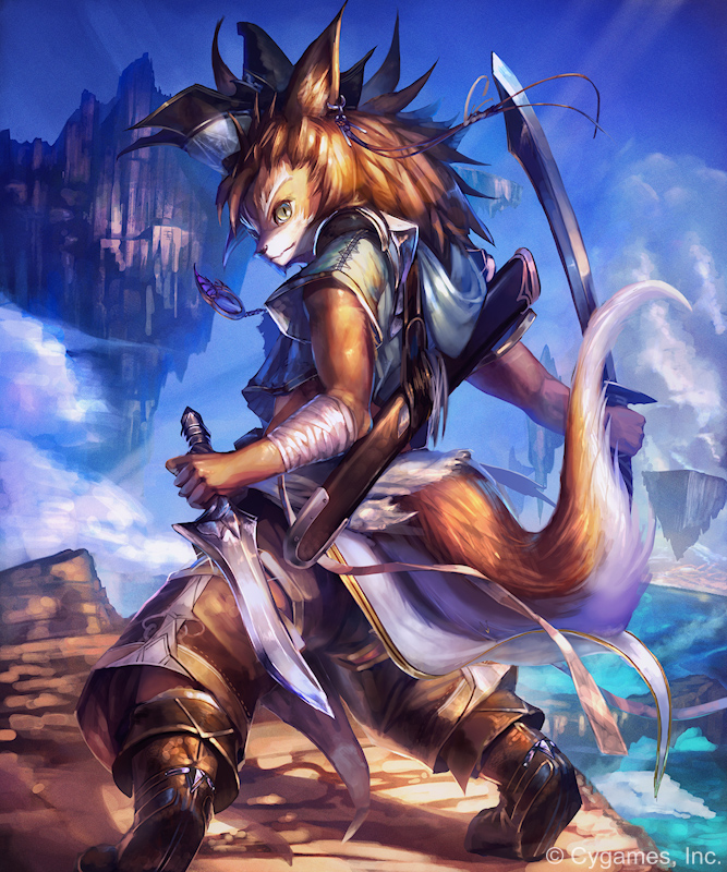 Wolf Fang Swordsman / Brave dog soldier by kazashino