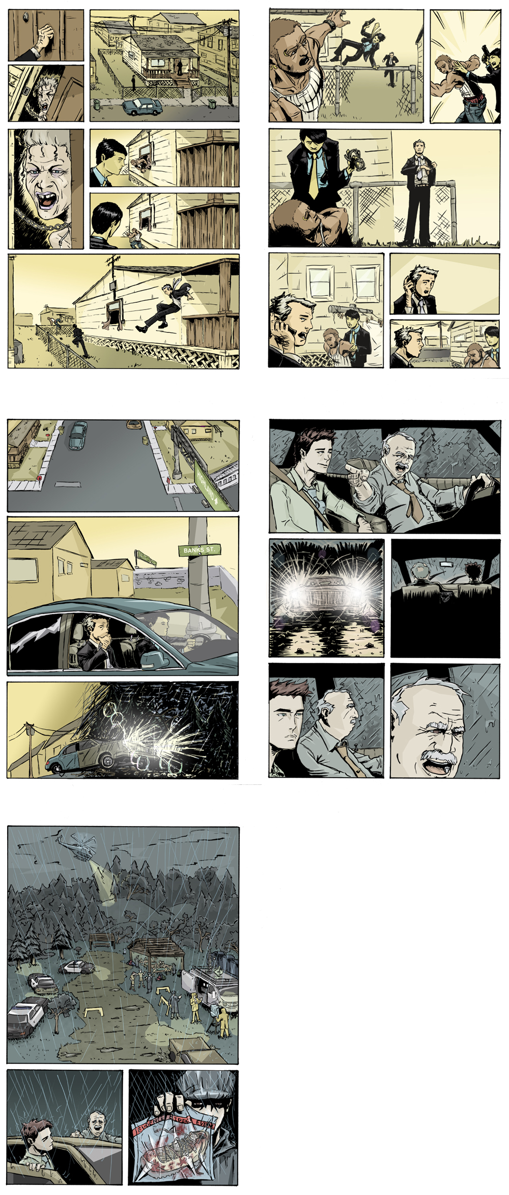 Comic Sample pages