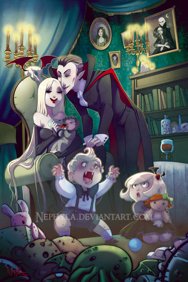 Everyday In A Vampire Family Ch 1 Vampire Family by Nephyla on DeviantArt