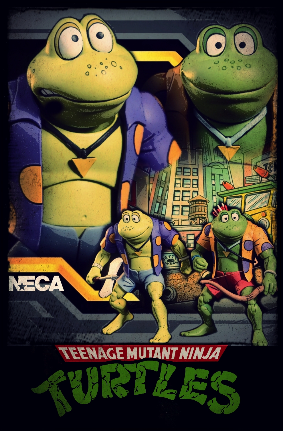 Teenage Mutant Ninja Turtles Punk Frogs By Captainjones82 On Deviantart
