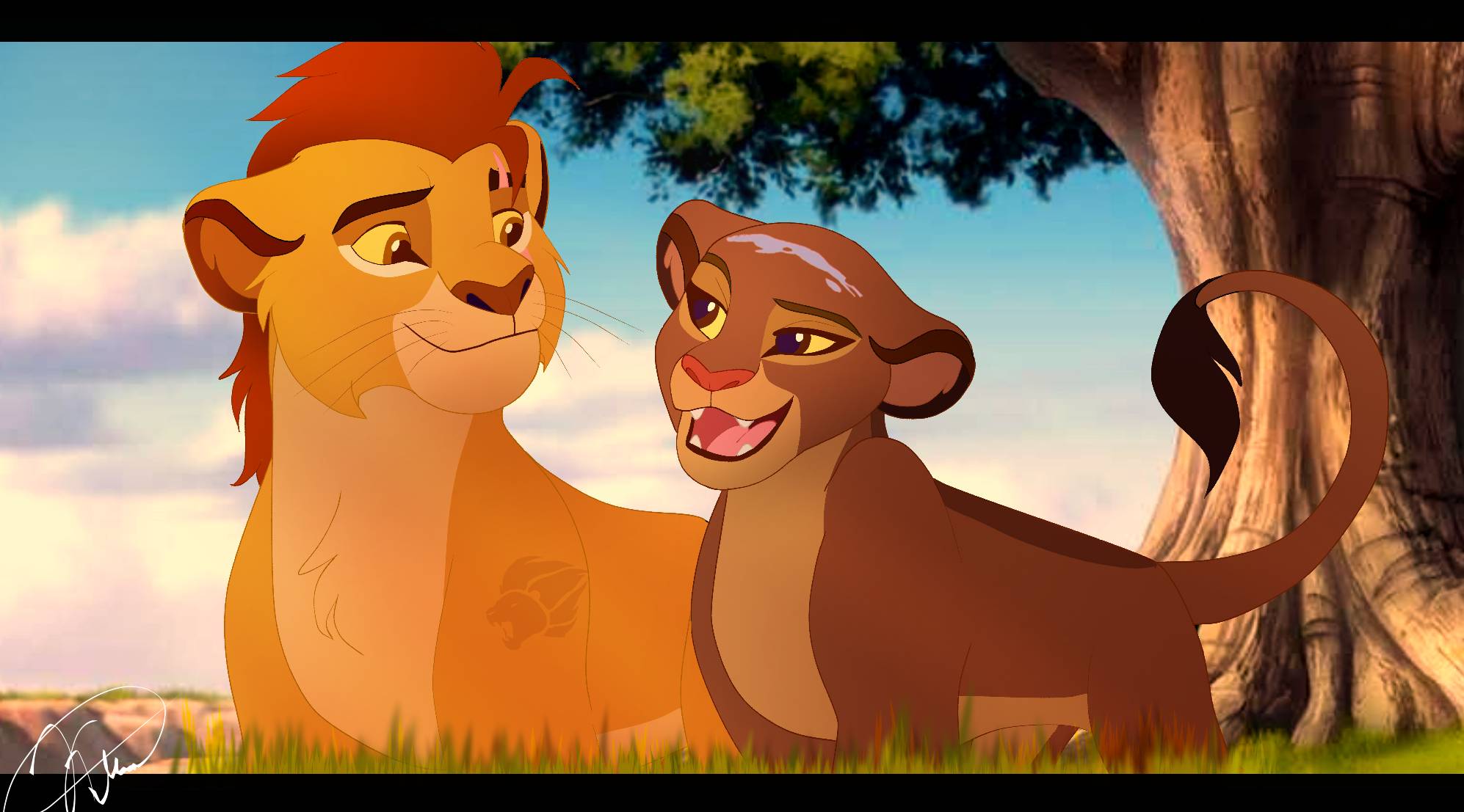 Kion Rani Kion x Rani FanArt by kishosoun10 on DeviantArt
