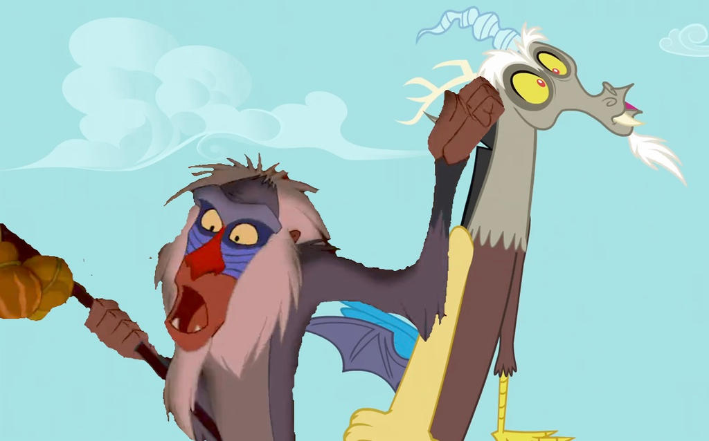 Evil Rafiki Rafiki vs Discord by ReformRalphiee on DeviantArt