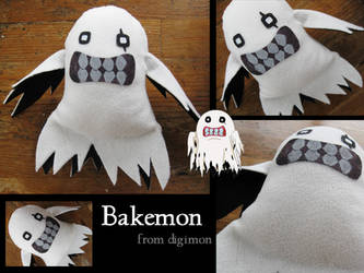 Bakemon Plushie - Digimon