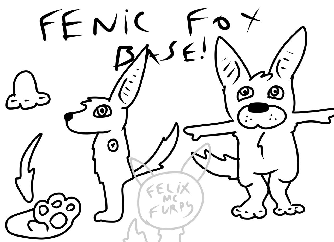 FREE! Fenix fox base by Felixmcfurry on DeviantArt