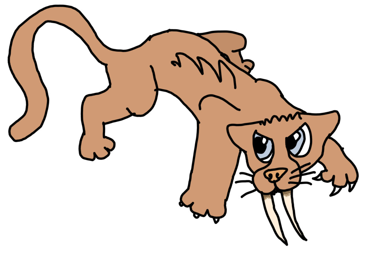 Grumpy Sabertooth Sabertooth by Felixmcfurry on DeviantArt