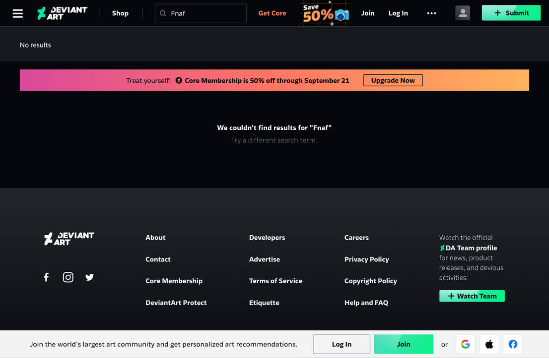 Help devaintart isnt woeking by Felixmcfurry on DeviantArt