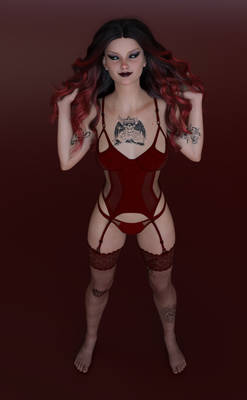 Blaise the succubus temping