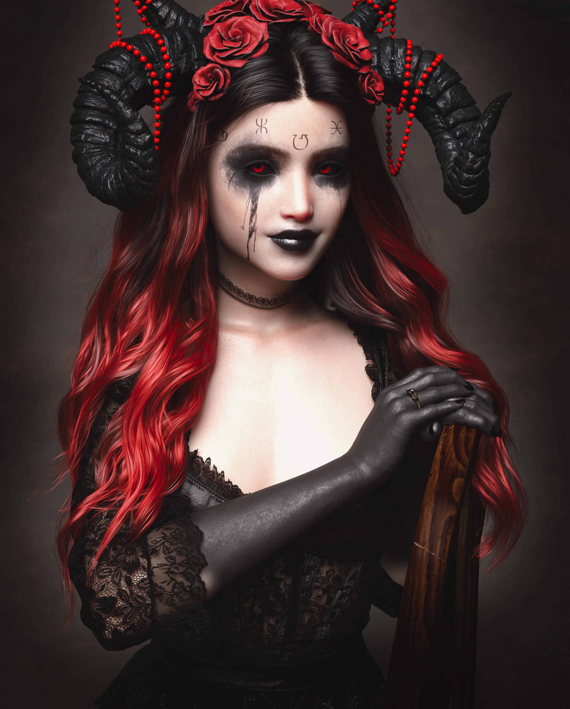 Mylouistopheles fine art portrait