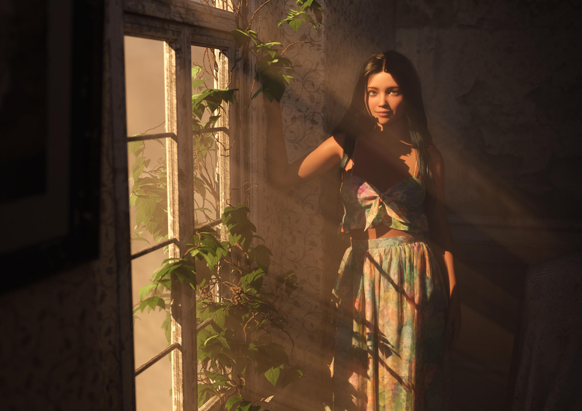 Selena fine art portrait