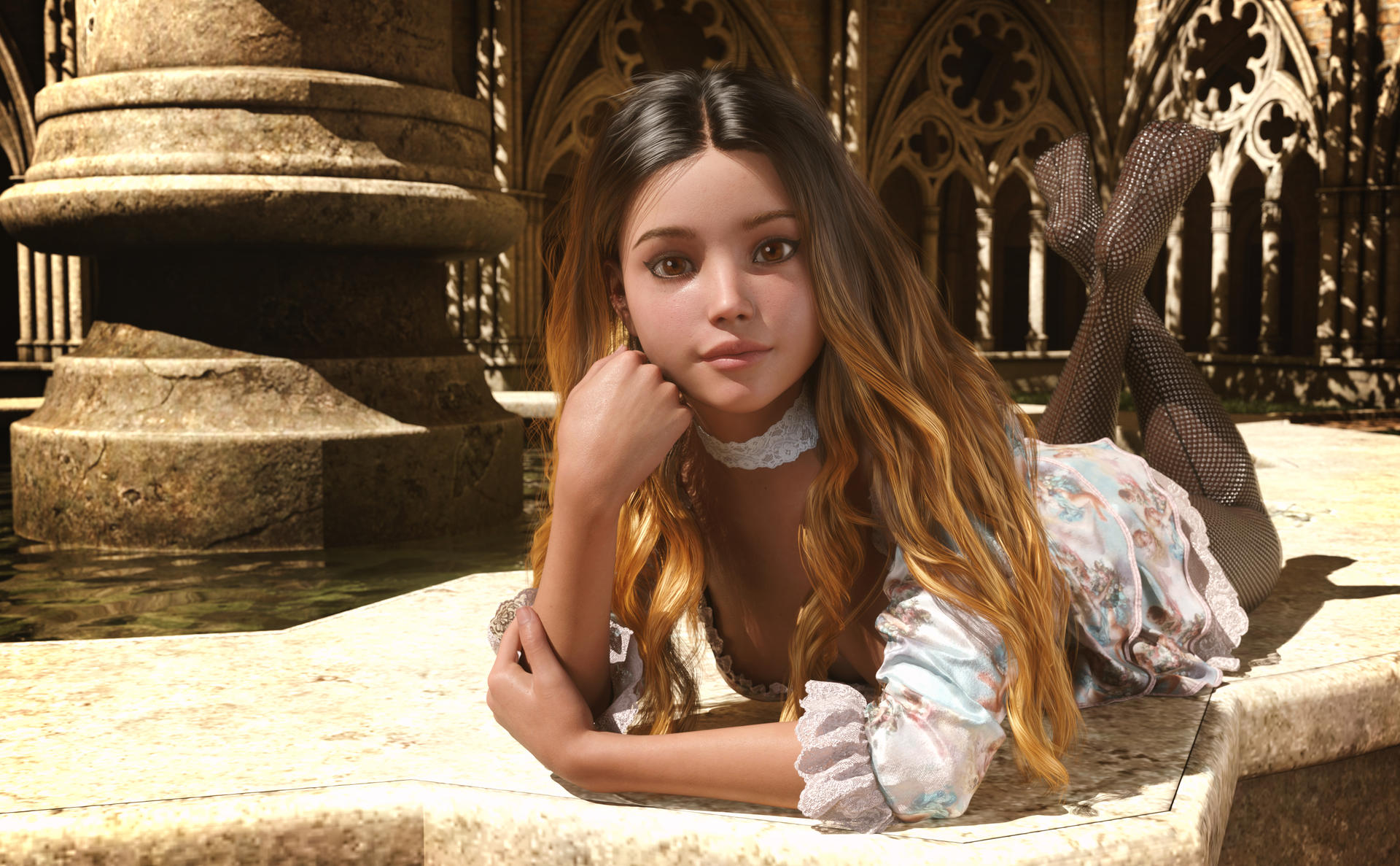 Willa cloister portrait