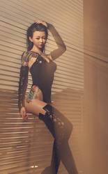 Eden window portrait