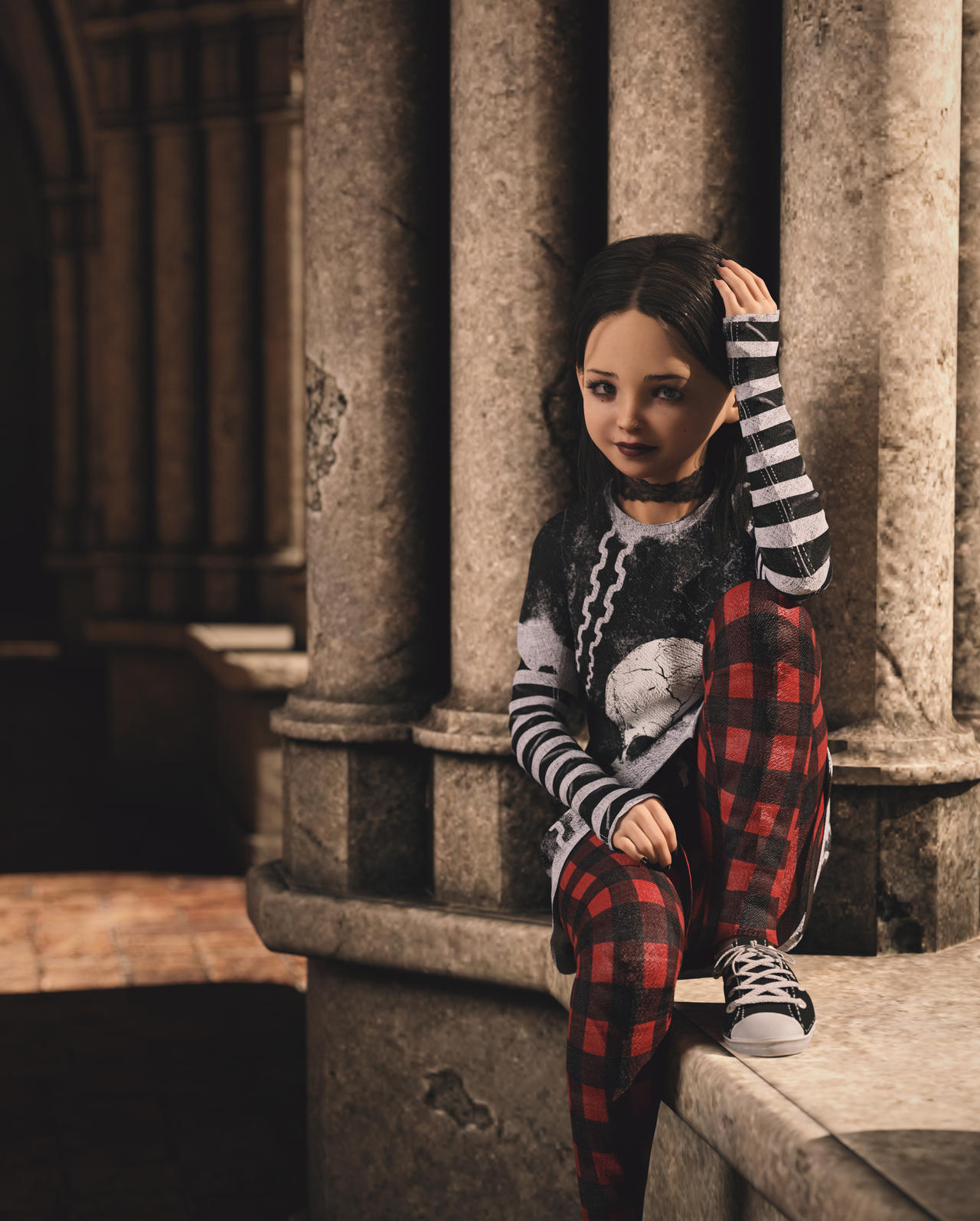 Alice kid goth