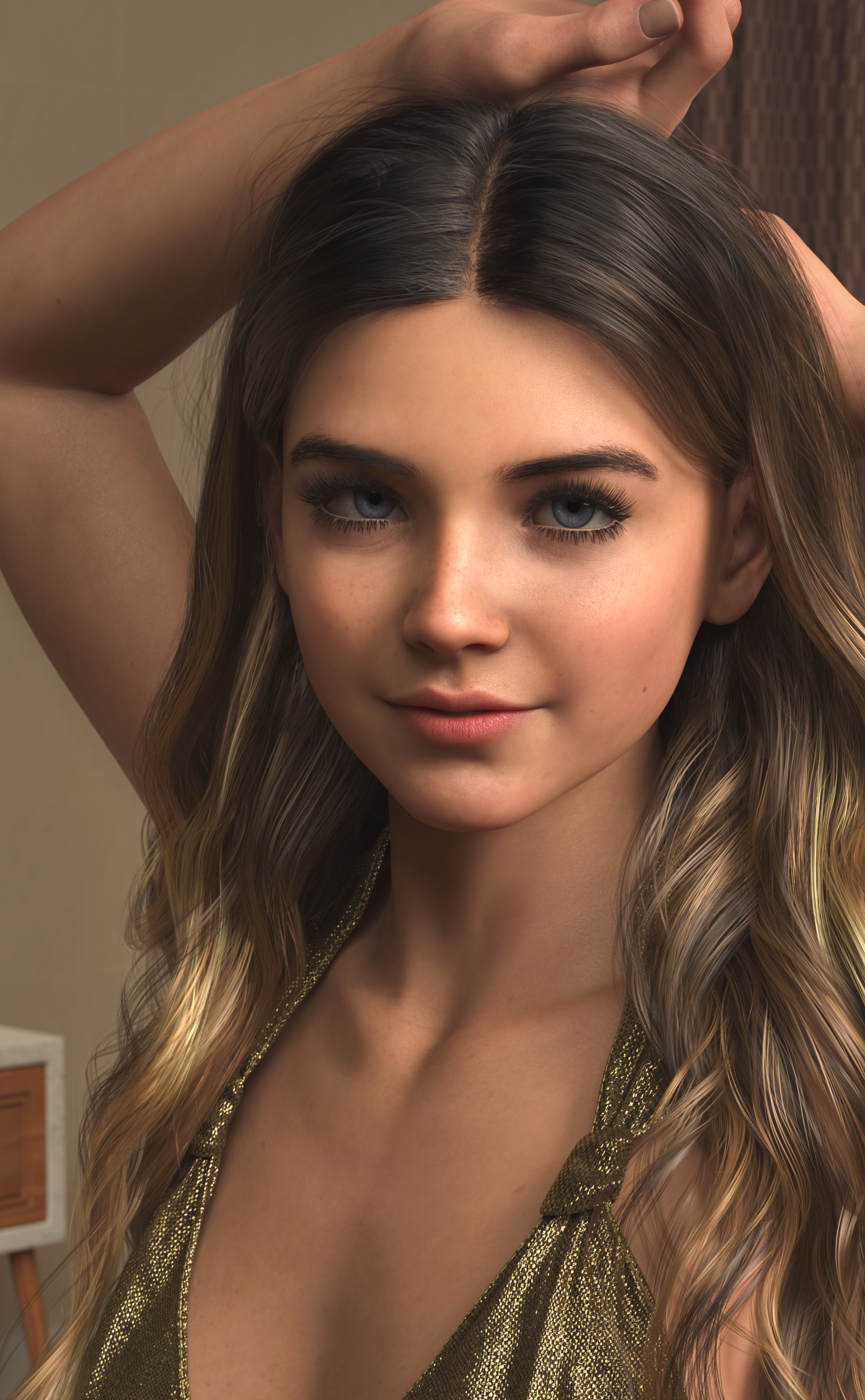 Olivia closeup portrait