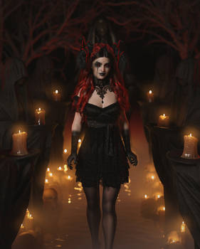 Mylouistopheles gothic portrait