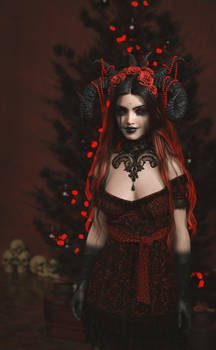 Mylouistopheles merry crimbo portrait