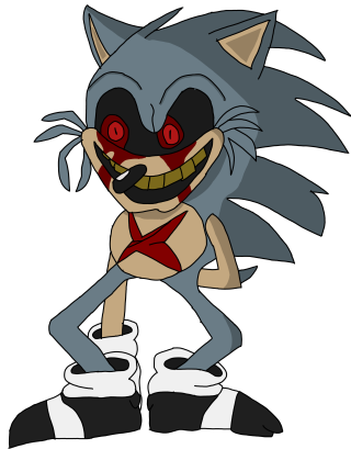 Sonic.exe - Lord X by Demistasis on DeviantArt