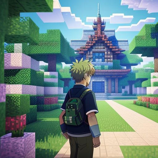 Minecraft Anim ANime/minecraft by AFaeChild on DeviantArt