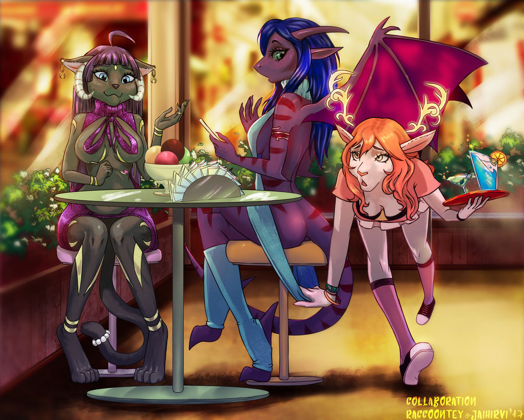 Confusion at the diner [YCH collab]