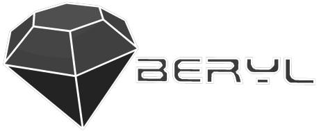 beryl splash logo black