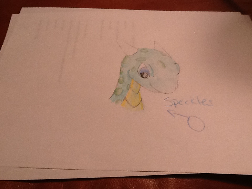 Speckles dragon OC