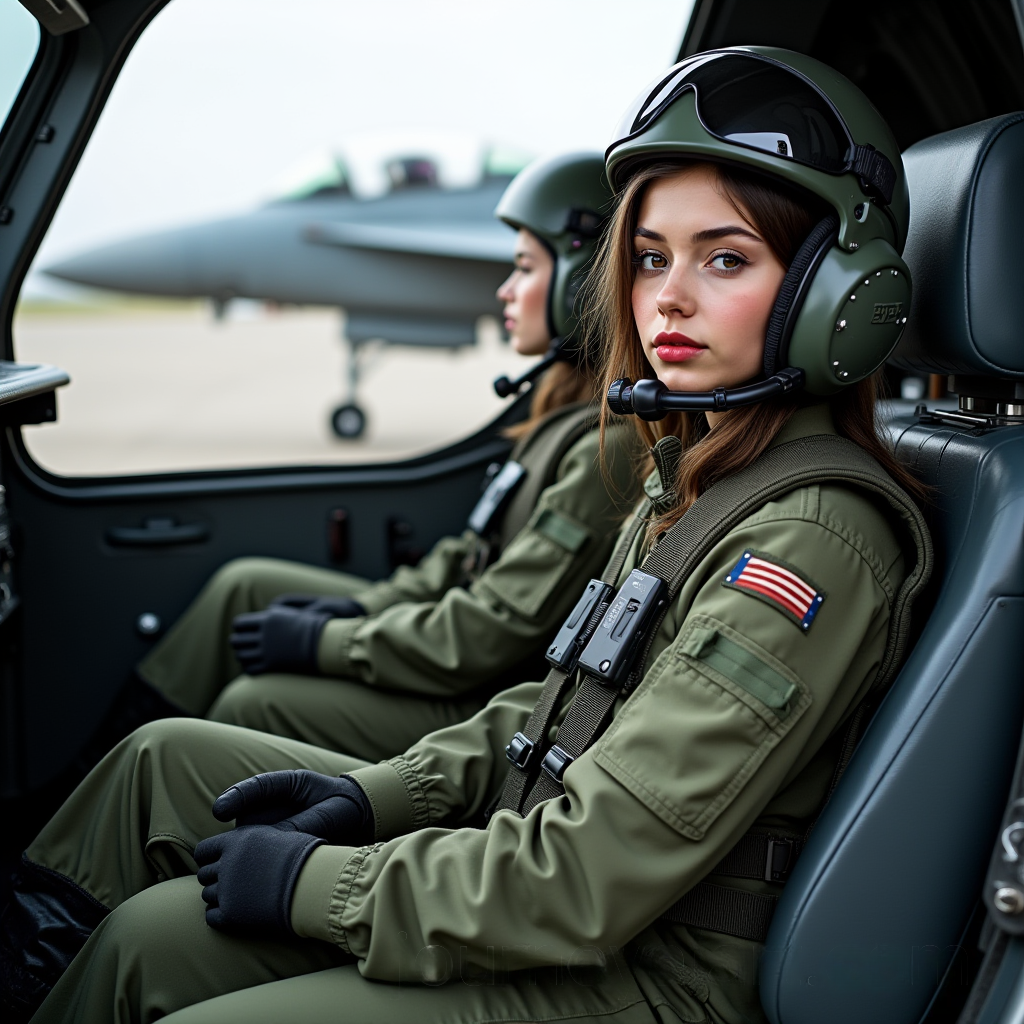 Female Pilot Deviantart Female pilots arrived at the airfield - 2 by Brody2021 on DeviantArt