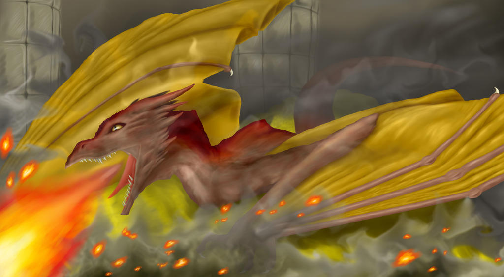 Smaug The Golden by dsw7 on DeviantArt