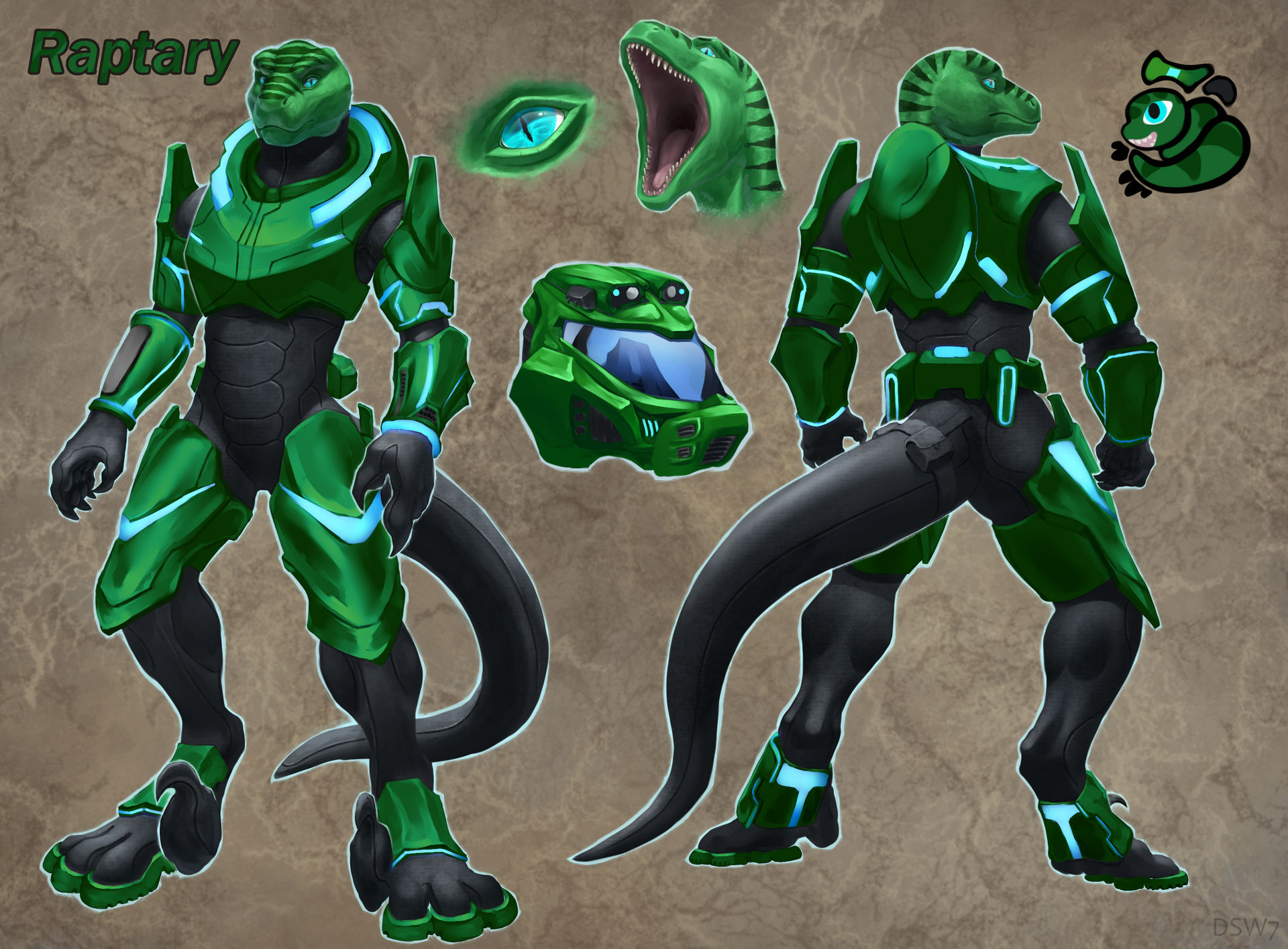 Atcg Pattern Raptor Armor raptor reference by dsw7 on DeviantArt