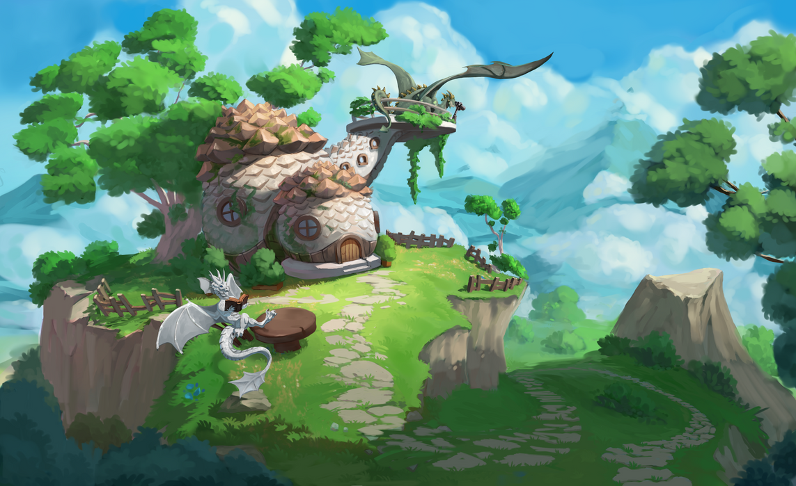 Dragon House ^-^ by dsw7 on DeviantArt