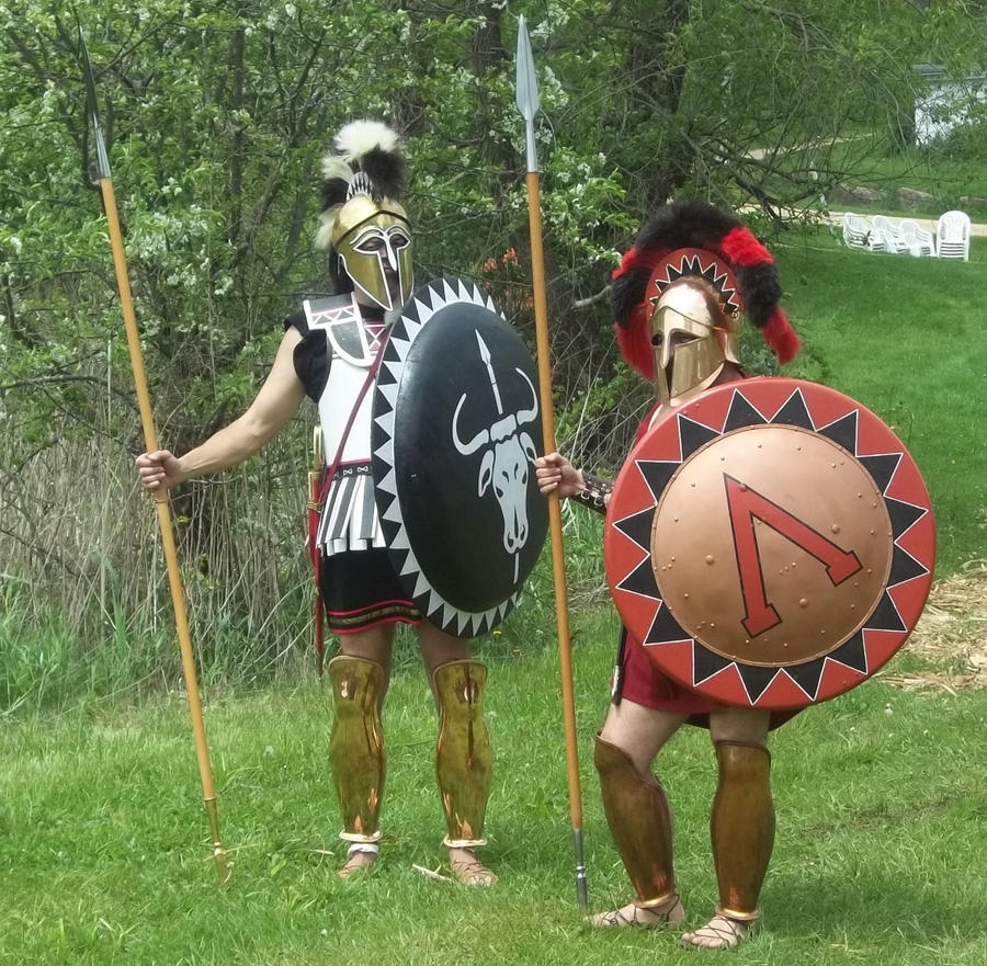 Greek Hoplites by WestytheTraveler on DeviantArt Greek Hoplites by WestytheTraveler on DeviantArt