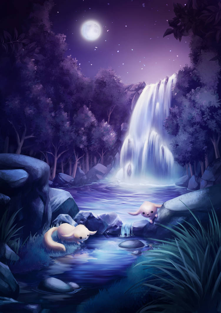 The Moon Pool by goldfishkang on DeviantArt