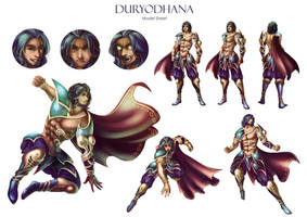 Duryodhana Model Sheet