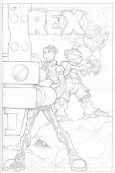 Generator Rex Cover Sketches